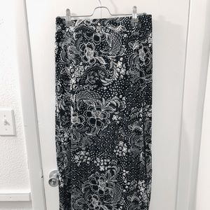 Charlotte Russe Paisley Maxi Skirt